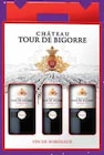 Coffret de 3 bouteilles AOP Bordeaux Rouge - Château Tour de Bigorre dans le catalogue Intermarché