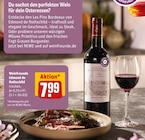 Aktuelle Wein Angebote bei REWE in Bochum Aktuelles Les Pins Bordeaux Angebot bei REWE in Bochum ab 7,99 €