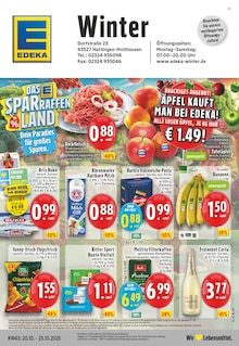 EDEKA Prospekt der KW 43 "Aktuelle Angebote" Aktueller EDEKA Prospekt "Aktuelle Angebote" Seite 1 von 24 Seiten