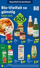 Apfelsaft Angebot im aktuellen Lidl Prospekt auf Seite 46