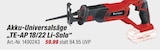 toom Baumarkt Neustadt - Akku-Universalsäge „TE-AP 18/22 Li-Solo“ Angebot im Prospekt Akku-Universalsäge „TE-AP 18/22 Li-Solo“ bei toom Baumarkt im Neustadt Prospekt für 59,99 €