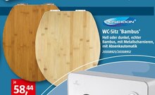 BAUHAUS Zülpich - WC-Sitz 'Bambus' WC-Sitz 'Bambus' Angebot bei BAUHAUS Zülpich im Prospekt "Handzettel KW 32"