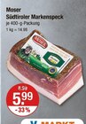 Südtiroler Markenspeck von Moser im aktuellen V-Markt Prospekt für 5,99 €