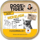 Aktuelles Nassfutter Katze, Huhn mit Herzen & Möhre, Herzlich Angebot bei dm-drogerie markt in Oberhausen ab 1,35 €