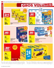 Chocolat Angebote im Prospekt "GROS VOLUMES = PETITS PRIX" von Carrefour Chocolat Angebote im Prospekt "GROS VOLUMES = PETITS PRIX" von Carrefour auf Seite 20