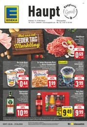 Aktueller EDEKA Supermärkte Prospekt für Neuss: Aktuelle Angebote mit 24} Seiten, 22.04.2024 - 27.04.2024