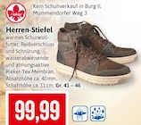 Herren-Stiefel bei Kaufhaus Stolz im Heiligenhafen Prospekt für 99,99 €