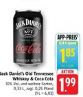 Aktuelle Coca Cola Angebote bei EDEKA in Singen (Hohentwiel) Aktuelles Old Tennessee Whiskey & Coca Cola Angebot bei EDEKA in Singen (Hohentwiel) ab 1,85 €