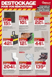 Valise Angebote im Prospekt "POUR BIEN RÉNOVER, COMPTEZ SUR NOUS…" von Gedimat auf Seite 15