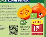 Aktuelles Speisekürbis Hokkaido Angebot bei ALDI Nord in Hannover ab 1,19 €