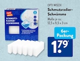 Schmutzradier-Schwämme Angebote von OPTI WISCH bei ALDI SÜD Siegen für 1,79 €