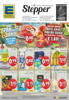 Aktueller EDEKA Prospekt "Aktuelle Angebote" Seite 1 von 24 Seiten für Voerde
