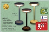 Solar-Akku-Tischleuchte von CASALUX für 9,99 € bei ALDI Nord im Angebot Solar-Akku-Tischleuchte von CASALUX im aktuellen ALDI Nord Prospekt
