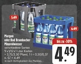 Mineralwasser im Angebot bei E center in Weimar Mineralwasser Angebote von Margon bei E center Weimar für 4,49 €