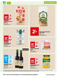 Prix et réduction Cosmétiques Bio dans le prospectus Auchan Supermarché en cours Offre Cosmétiques Bio dans le catalogue Auchan Supermarché du moment à la page 7