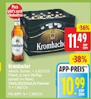 Krombacher für 10,99 € bei EDEKA im Angebot Krombacher im aktuellen EDEKA Prospekt