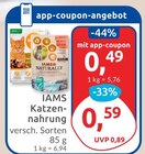 Katzennahrung von IAMS im aktuellen budni Prospekt