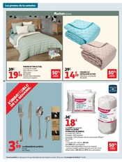 Promos Couette dans le catalogue "LES TOPS" de Auchan Hypermarché Couette en promo dans le catalogue Auchan Hypermarché à la page 30