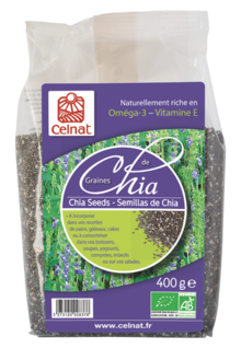 Graines de chia - NaturéO à Vandœuvre-lès-Nancy Graines de chia en promo chez NaturéO Vandœuvre-lès-Nancy à 2,75 €