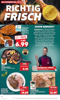 Lamm im aktuellen Kaufland Prospekt (Hannover) Lamm im Kaufland Prospekt "RICHTIG FRISCH" mit 69 Seiten (Hannover)
