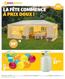 Catalogue Gifi à Biscarrosse cette semaine, valable du 26/05/2026 au 08/06/2026 Prospectus Gifi à Biscarrosse, "GiFi VOILÀ L'ÉTÉ !", 40 pages de promos valables du 26/05/2026 au 08/06/2026