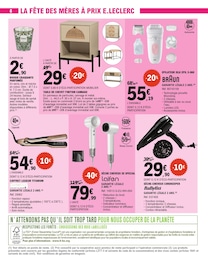 Offre Sèche-Cheveux dans le catalogue E.Leclerc du moment à la page 8