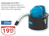 GLOBUS Bendorf - Aschesauger GA 4-600.1 Angebot im Prospekt Aschesauger GA 4-600.1 bei GLOBUS im Bendorf Prospekt für 19,99 €
