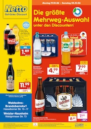 Netto Marken-Discount Prospekt für Schöffengrund: "DER ORT, AN DEM DU IMMER AUSGEZEICHNETE PREISE FINDEST.", 2 Seiten, 19.10.2026 - 24.10.2026