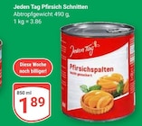 Pfirsich Schnitten bei GLOBUS im Prospekt "" für 1,89 €