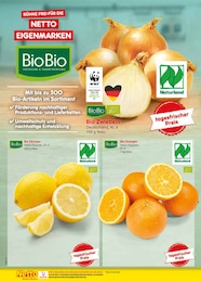 Bio Orangen Angebot im aktuellen Netto Marken-Discount Prospekt auf Seite 6