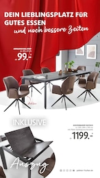 Stuhl im Polstermöbel Fischer Prospekt "Spektakuläre Neueröffnung" auf Seite 28