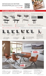 Multipolster Stuhl im Prospekt 