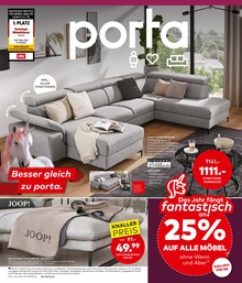 porta Möbel Prospekt für Bückeburg mit 10 Seiten porta Möbel Prospekt für Bückeburg: "BESSER GLEICH ZU PORTA", 10 Seiten, 05.01.2025 - 18.01.2025