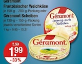 Französischer Weichkäse oder Scheiben bei V-Markt im Prospekt "" für 1,99 €