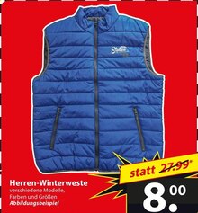 Herren-Winterweste bei famila Nordost in Garbsen Herren-Winterweste im Angebot bei famila Nordost Garbsen für 8,00 €