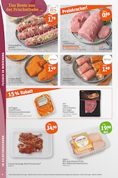 tegut Schweinefleisch im Prospekt 