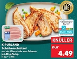 Schinkenschnitzel von K-PURLAND im aktuellen Kaufland Prospekt