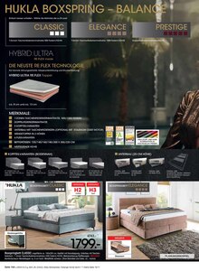 Bett im Zurbrüggen Prospekt "BEST DEALS" mit 50 Seiten (Bremerhaven)