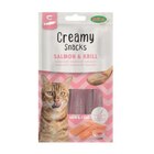 Friandise en crème pour chat saumon et krill Bubimex Creamy x 4 - 60 g à Botanic dans Saint-Pierre-Roche