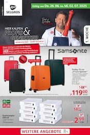 Trolley im Selgros Prospekt in Bad Homburg Aktueller Selgros Prospekt mit Trolley, "cash & carry", Seite 1