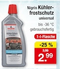 Kühlerfrostschutz universal im Angebot bei Zimmermann in Emden Kühlerfrostschutz universal Angebote von Nigrin bei Zimmermann Emden für 2,99 €