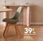Chaise baya - Maxi Bazar à Avignon Chaise baya en promo chez Maxi Bazar Avignon à 39,99 €