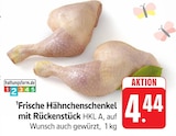 Frische Hähnchenschenkel mit Rückenstück Angebote bei E center Bad Kreuznach für 4,44 €