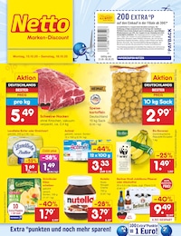 Netto Marken-Discount Prospekt "Aktuelle Angebote" für Schwedt, 62 Seiten, 13.10.2025 - 18.10.2025