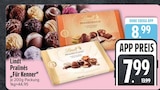 Pralinés "Für Kenner" Angebote von Lindt bei EDEKA Landshut für 7,99 €