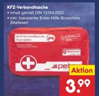 KFZ-Verbandtasche im Netto Marken-Discount Prospekt KFZ-Verbandtasche von im aktuellen Netto Marken-Discount Prospekt für 3,99 €