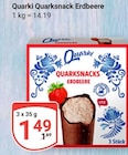 Quarksnack Erdbeere Angebote von Quarki bei GLOBUS Saarbrücken für 1,49 €