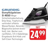 Dampfbügeleisen SI 4850 Angebote von Grundig bei E center Worms für 24,99 €