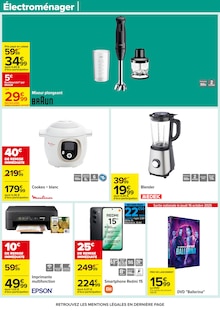 Promo Micro-Ondes Grill dans le catalogue Carrefour du moment à la page 57