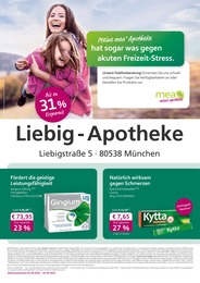 mea - meine apotheke Schmerzsalbe im Prospekt mea - meine apotheke Schmerzsalbe im Prospekt